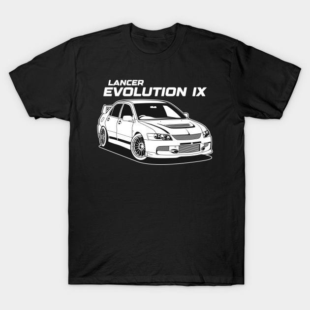 Evo 9 T-Shirt by squealtires